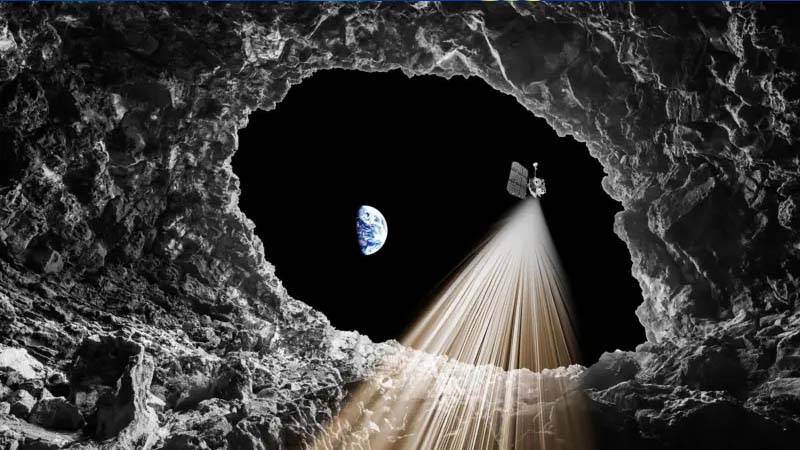 Ayda keşfedilen mağara, insanların yerleşmesi için uygun şartları sağlayabilir